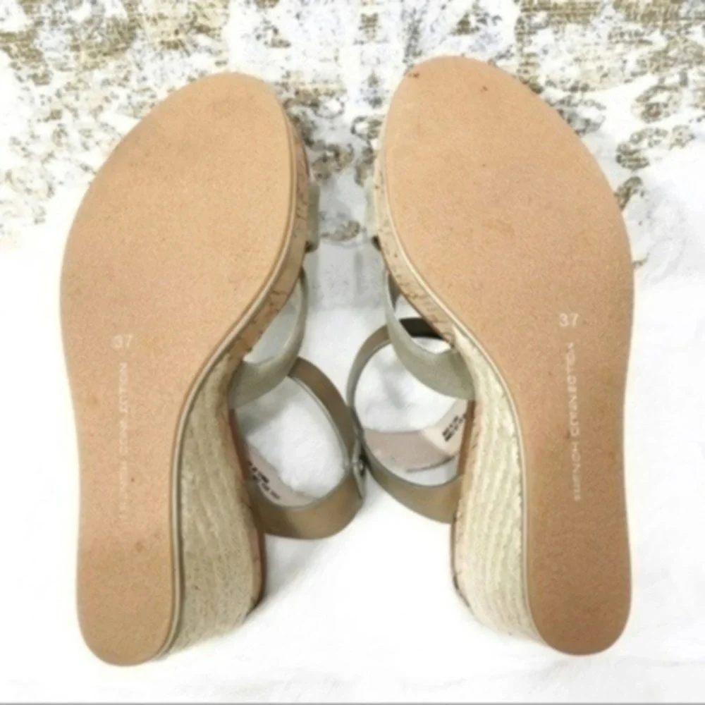 French Connection women’s wedge shoes size 37